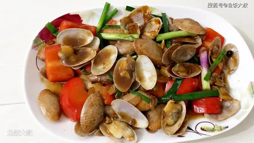 豉汁炒花甲 酱汁诱人 鲜甜下饭