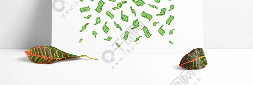 货币成功财务传染媒介动画片概念例证的丰盈下降的钞票财富货币面额的