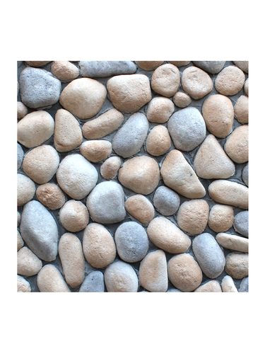 河卵石鹅卵石花坛别墅文化石外墙砖仿古砖室外围墙背景墙瓷砖8086