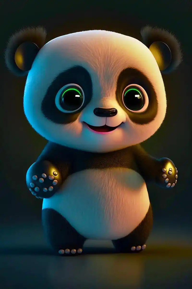 熊猫最遗憾的是什么?没有彩色照片#图文伙伴计划 #ai绘画  - 抖音