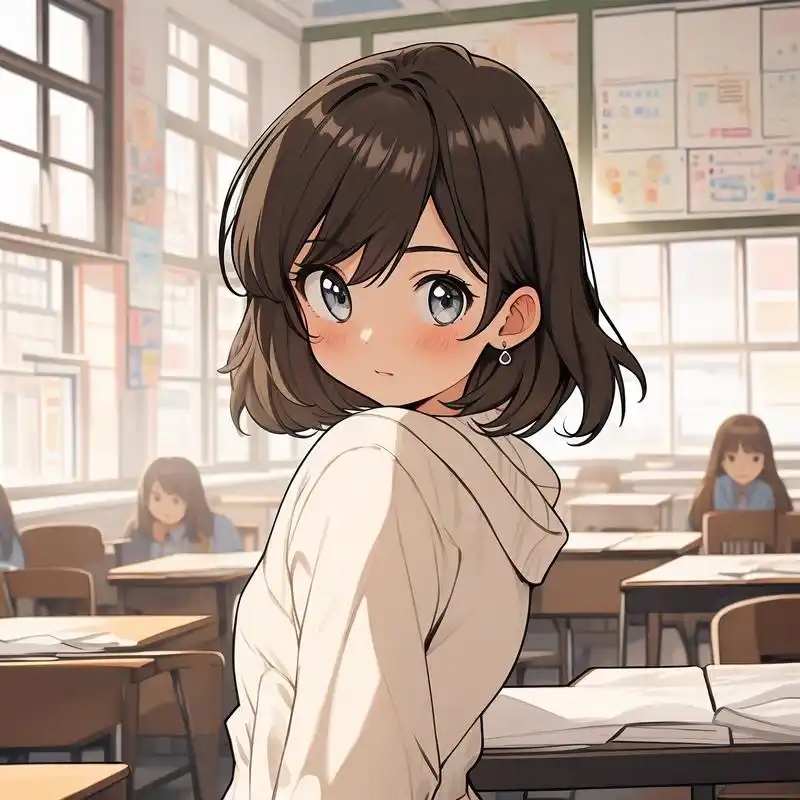 清纯可爱干净的女生头像93