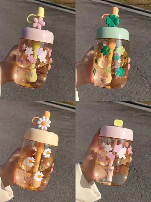 粉绿就很cp,情侣闺蜜都可以来一对哦#我就是个杯子控  #高颜值的水杯