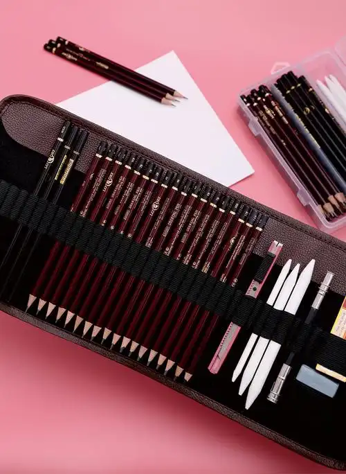 素描工具套装全套笔铅笔绘画工具画素描的炭笔铅笔初学.