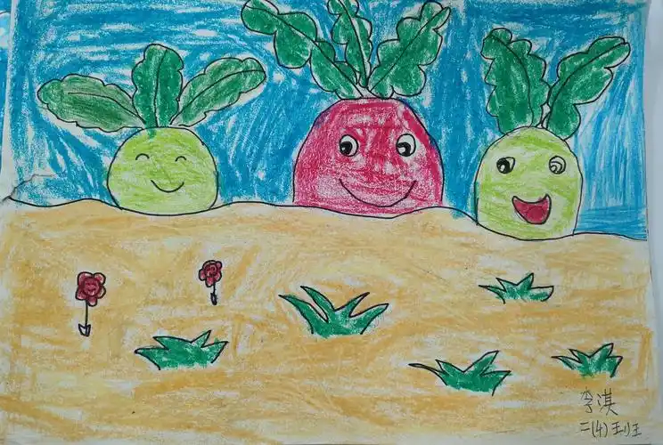 "殊不知,儿童绘画贵在无序,天然童真,去雕饰的浪漫稚拙,而且个性鲜明