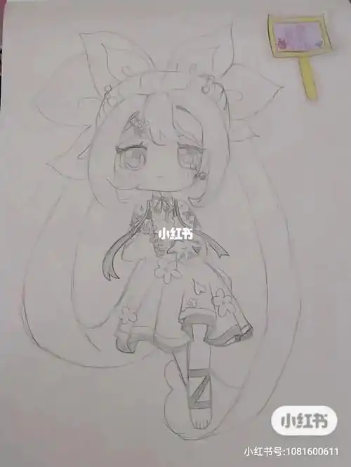 迷你世界璎落临摹