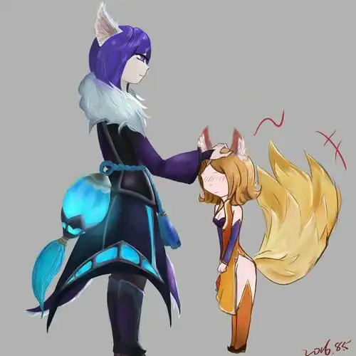 王者荣耀 妲己 狐白