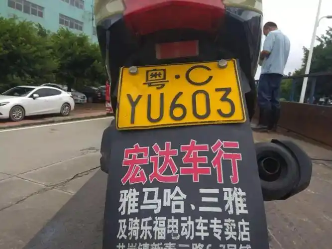 斗门开套牌假牌摩托车的终于到头了发现一辆处置一辆