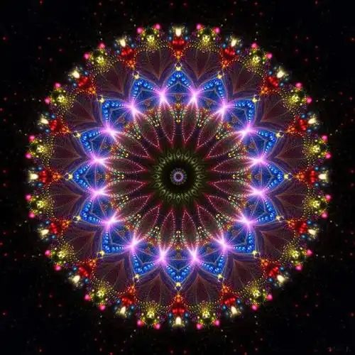 曼陀罗能量图,照见自由圆满之境!