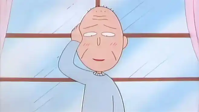 樱桃小丸子:爷爷想拿出相机,一起照双人照,丸子一句话劝退-动漫视频