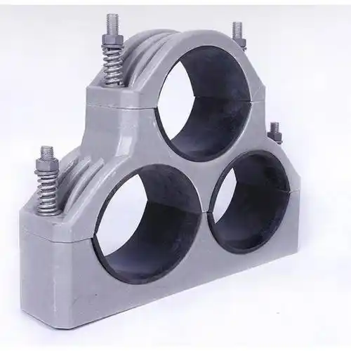 电缆线夹具单芯抱箍卡箍复合电缆卡固定夹玻璃钢抱箍管夹固定夹线夹