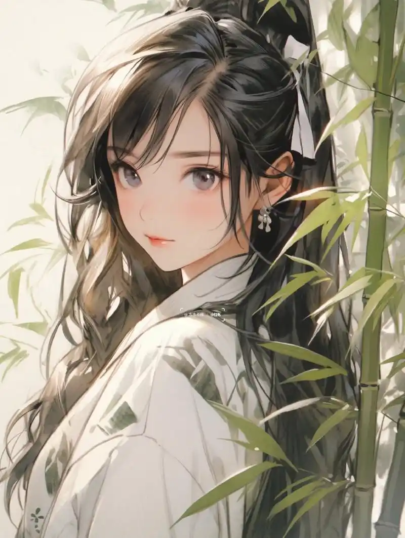 无雨不夏|汉服美女唯美壁纸二次元古风美人 女