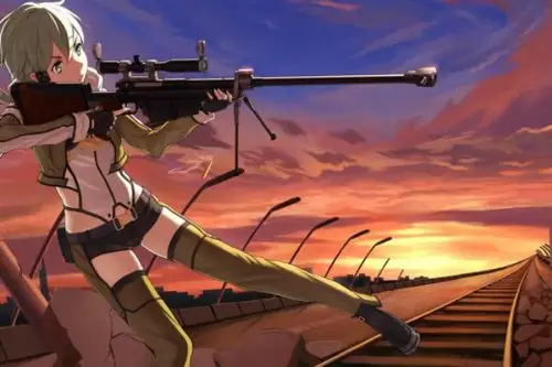 最强狙击手,就是朝田诗乃.