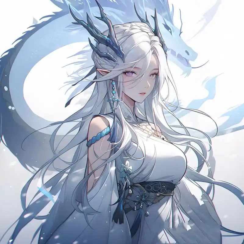 龙族少女,英姿飒爽,英勇善战!▏女生头像