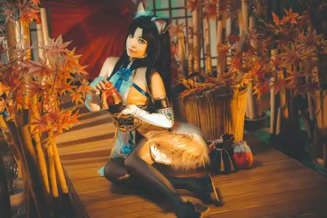 永劫无间土御门胡桃cosplay