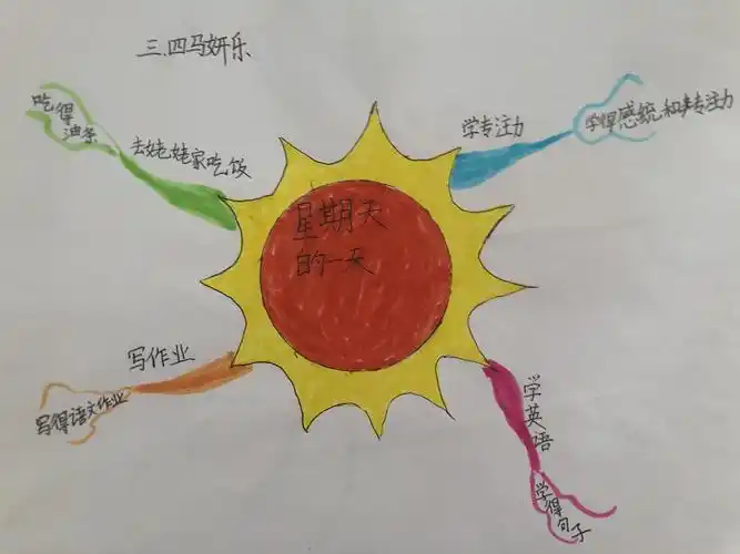 三年级思维导图