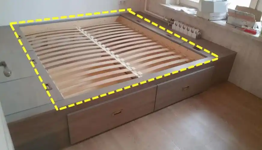 多亏我留了1招,榻榻米床上放张排骨架,通风透气被子不怕湿哒哒