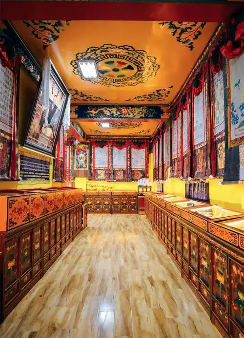 藏医药展览馆内景. 曾涛 摄