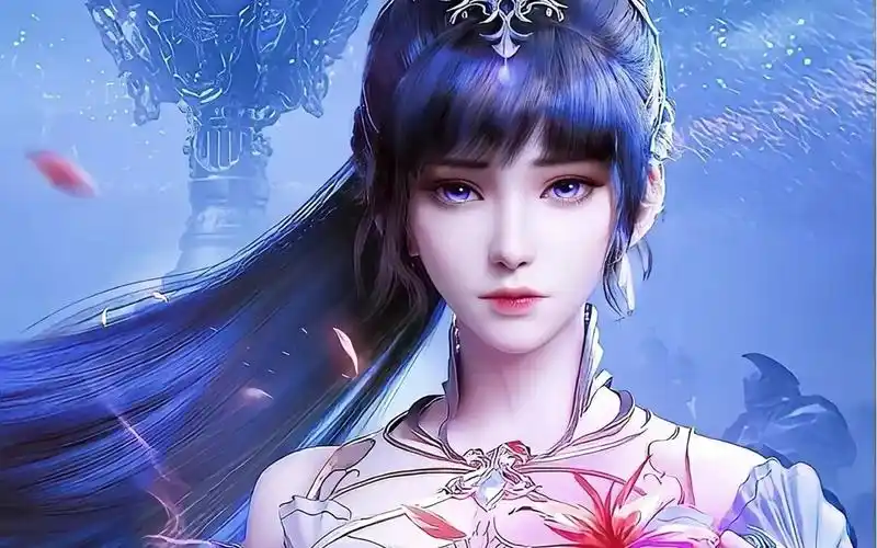 动态壁纸:小舞,挚爱这一种蓝!_哔哩哔哩_bilibili