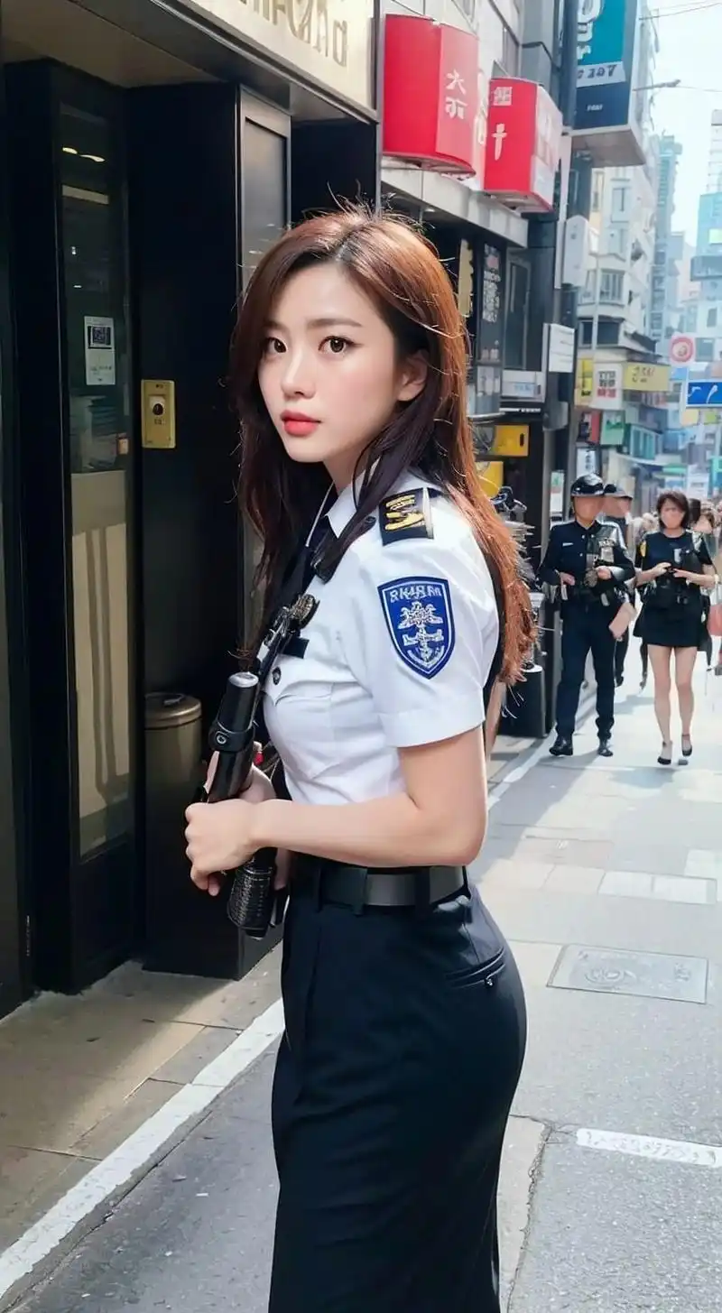 香港女警.巾帼展风采,铿锵绽芳华,巾帼不让须眉的豪气和爱红装 - 抖音