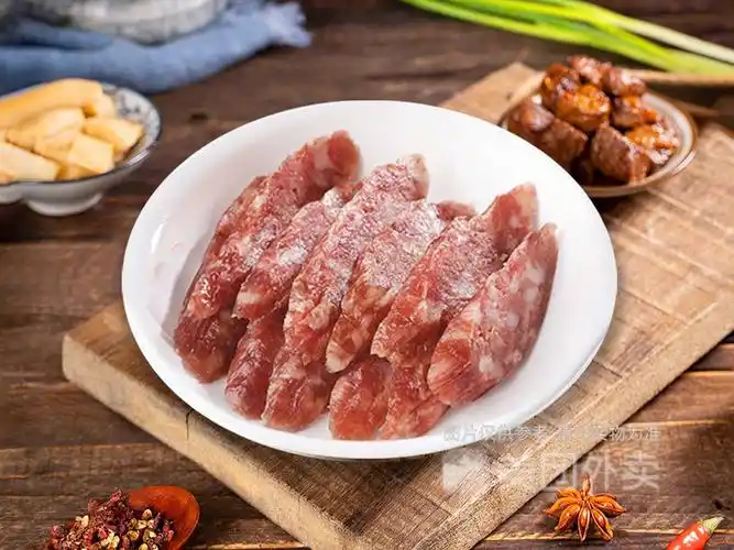 香肠片图片