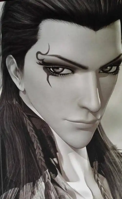 秦时明月卫庄白凤大叔黑白世界的男神们你的爱是否依然如初