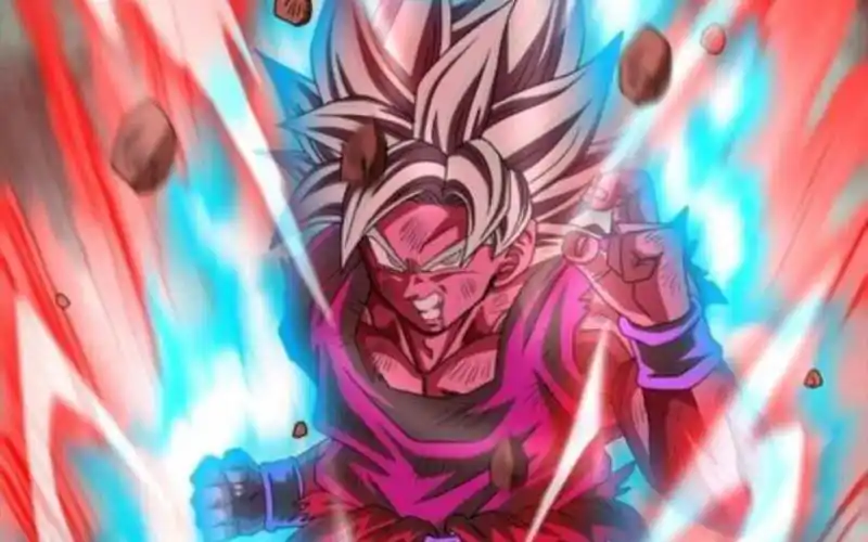 《龙珠掌上格斗》惊人的力量,超蓝界王拳20倍悟空变身!