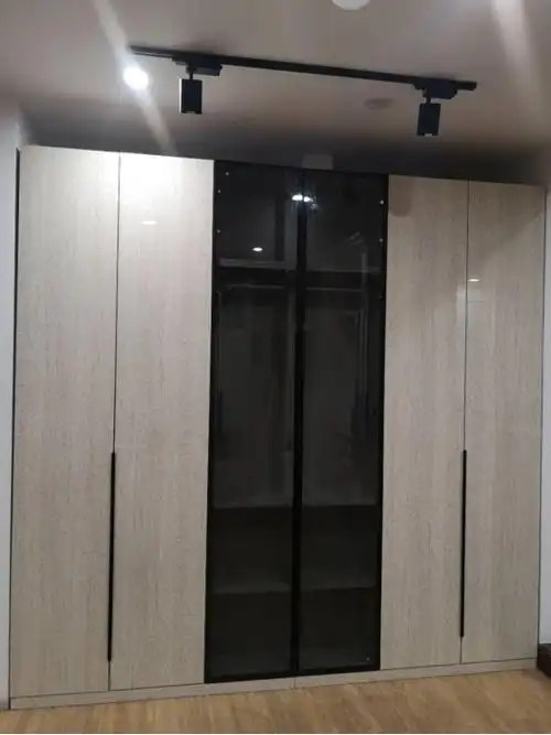 高颜值玻璃门定制衣柜瞬间提升空间的档次