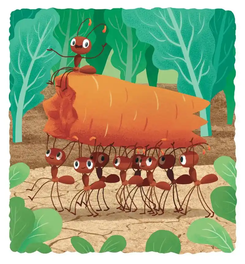 二年级作文《蚂蚁过河》六篇