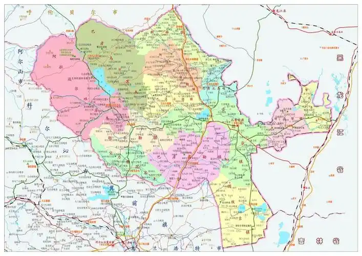 行政区划_扎赉特旗人民政府