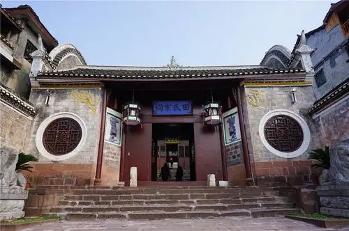 田氏宗祠,不开放.进去被赶出来.