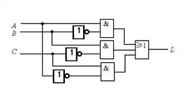 试用2输入与非门和反相器设计一个4位的奇偶校验.