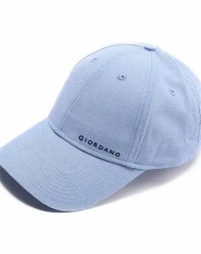 2018年新品 佐丹奴 浅蓝色 品牌字母刺绣纯棉牛仔鸭舌帽男士