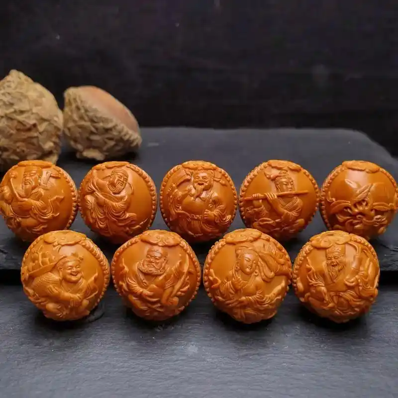 作品:法器八仙.尺寸:2.4*2.5(四花核) 重器9215苏 - 抖音