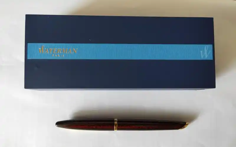 钢笔测评威迪文水人海韵琥珀试写