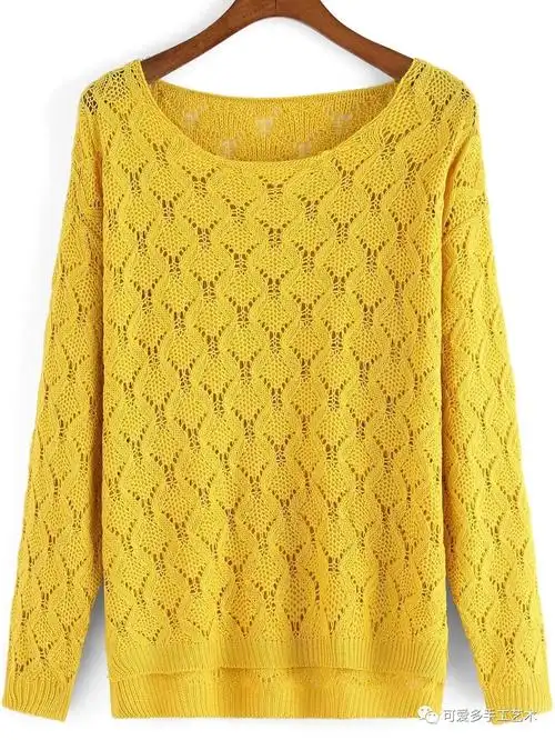 编织花样图解及教程戳视频学习织法▼还有这种经常会用到毛衣上的花样