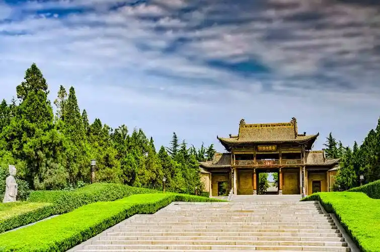 华夏古迹文华物章运城舜帝陵庙