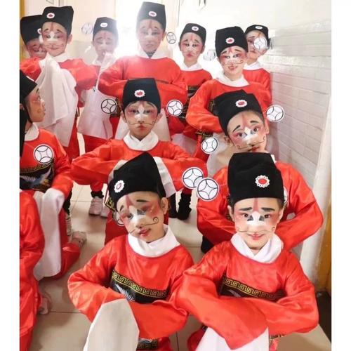 六一儿童京剧县令小小芝麻官演出服七品戏曲幼儿园舞蹈表演戏服