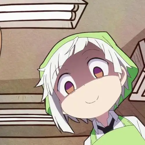 「第153期」动漫男头:文豪野犬 中岛敦/太宰治无水印q版男生头像