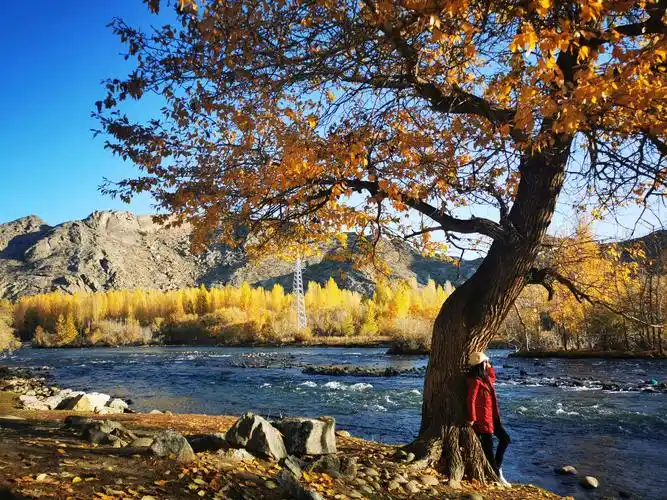 几张人物,在路上