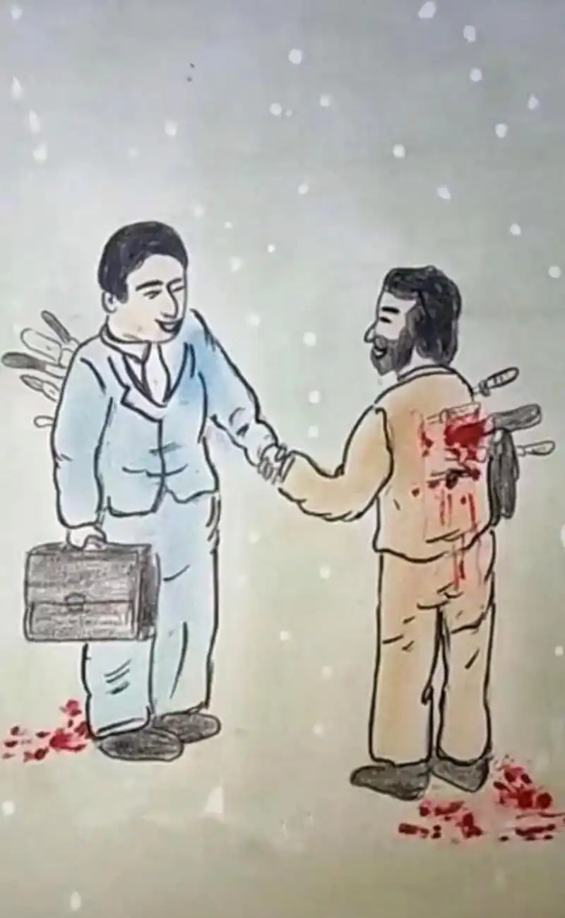 江湖险恶人心难测 :背后捅刀子的往往都是熟人啊!只有他才知道 - 抖音