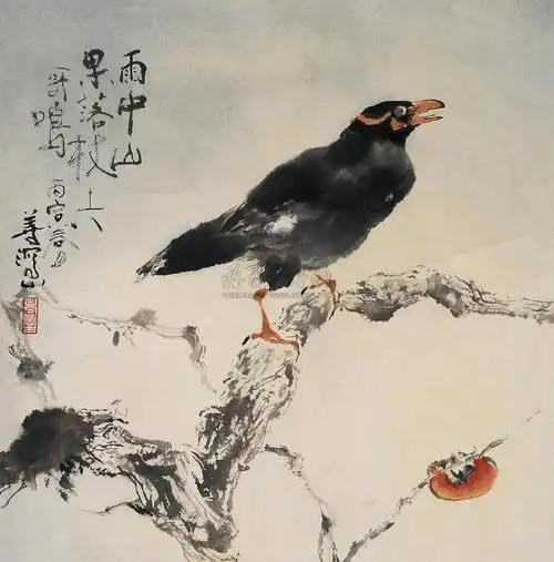 【转载】岭南四大家-杨善深花鸟作品欣赏