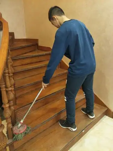 七年十一班,邱泓瑞社会实践——打扫卫生