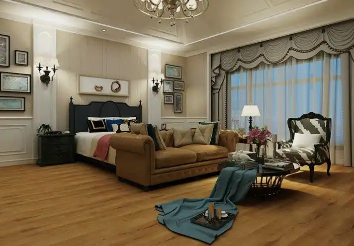 给卧室铺贴木地板,你会选择什么颜色的?