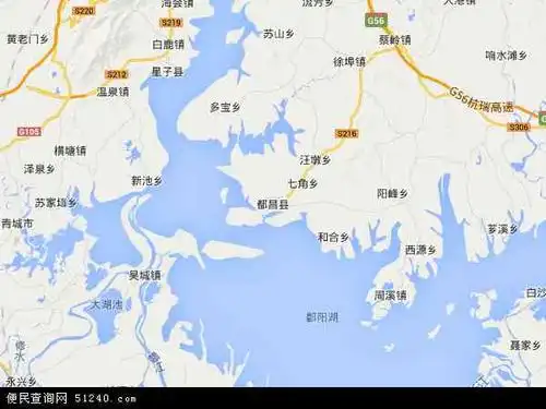都昌县地图 - 都昌县电子地图 - 都昌县高清地图 - 2021年都昌县地图
