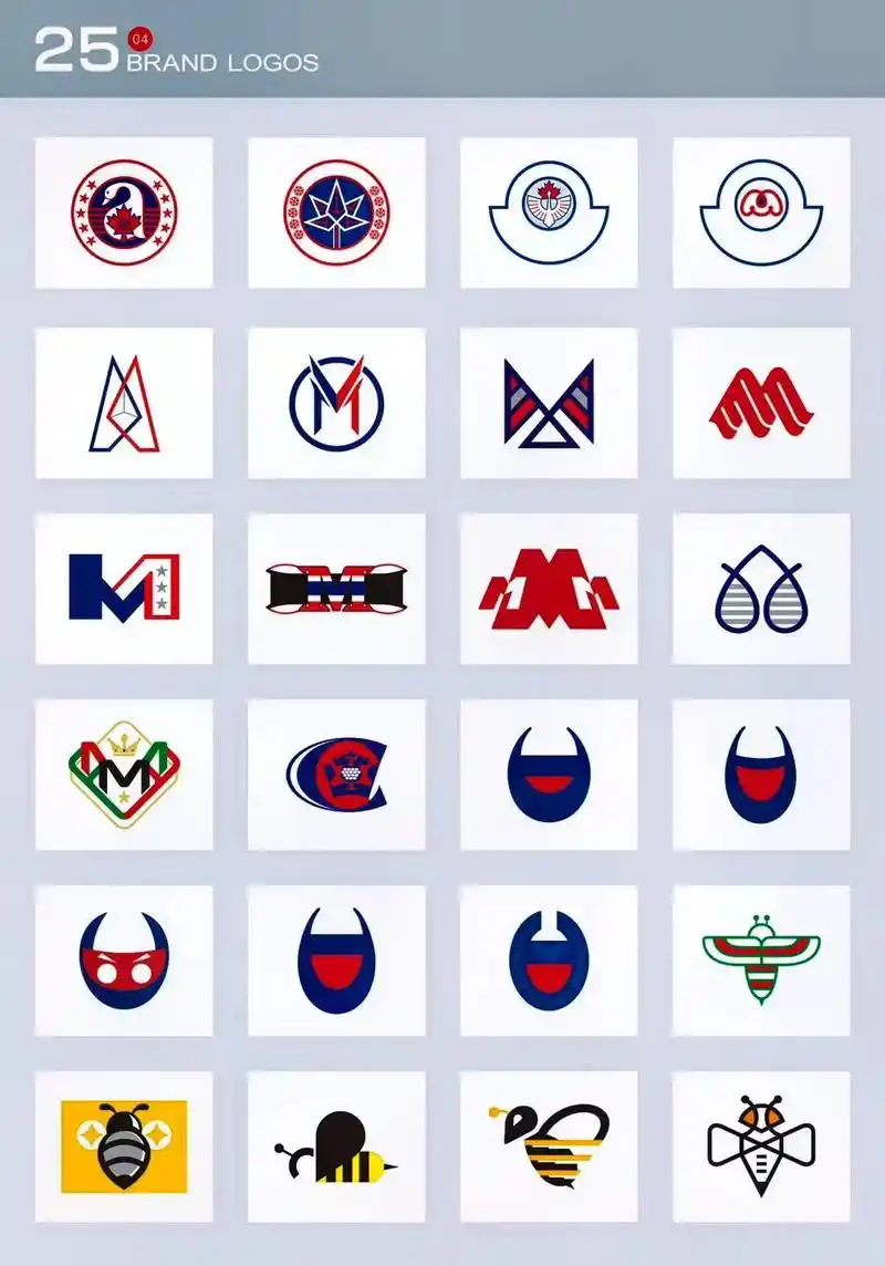 25类服装鞋商标logo图形转让设计