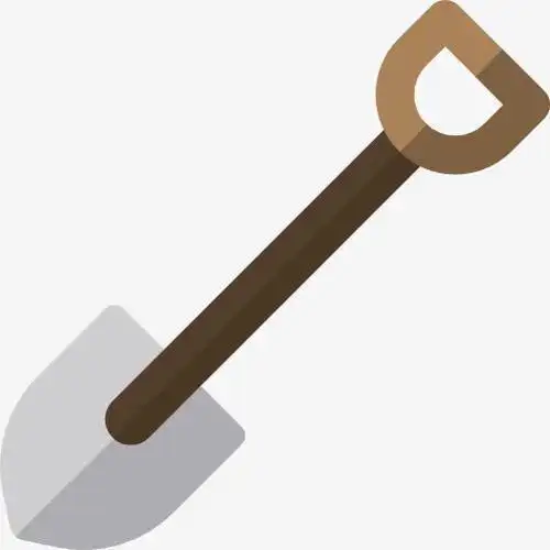 工兵铲卡通简笔画