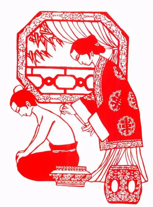 剪纸精品欣赏(经典故事题材)