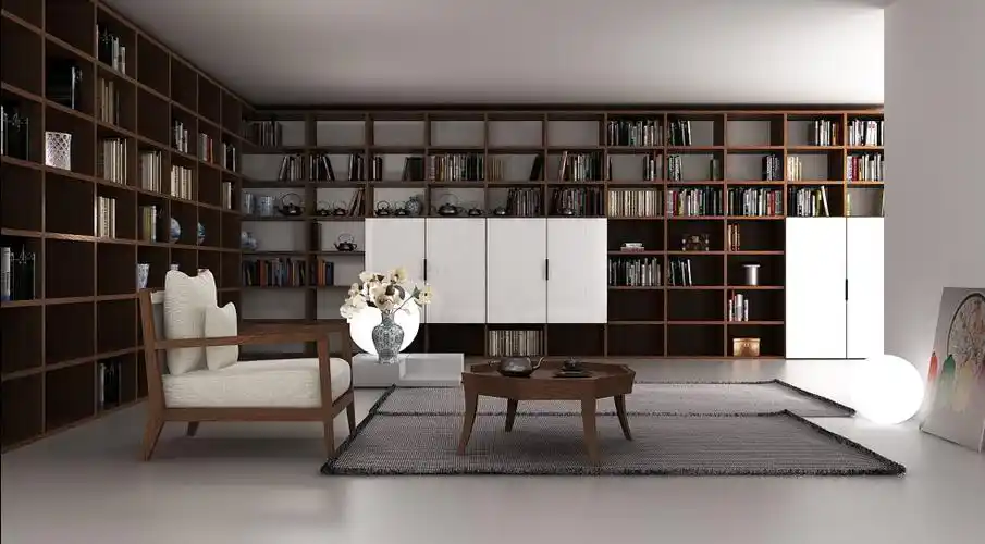 博洛尼定制系统家具之书柜