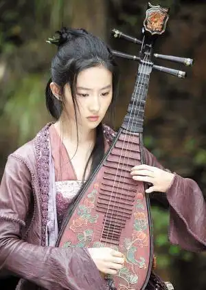 几位弹琵琶的古装女子,蒋勤勤第三,林心如第七,萧蔷垫底_网易订阅