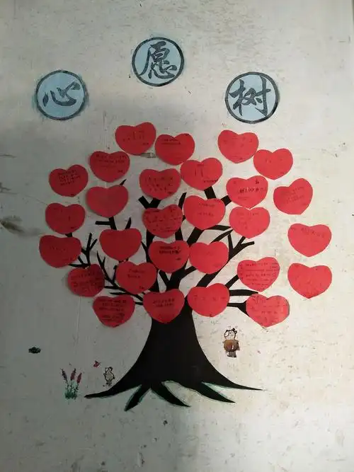 别致的心愿树,愿孩子们都梦想成真!